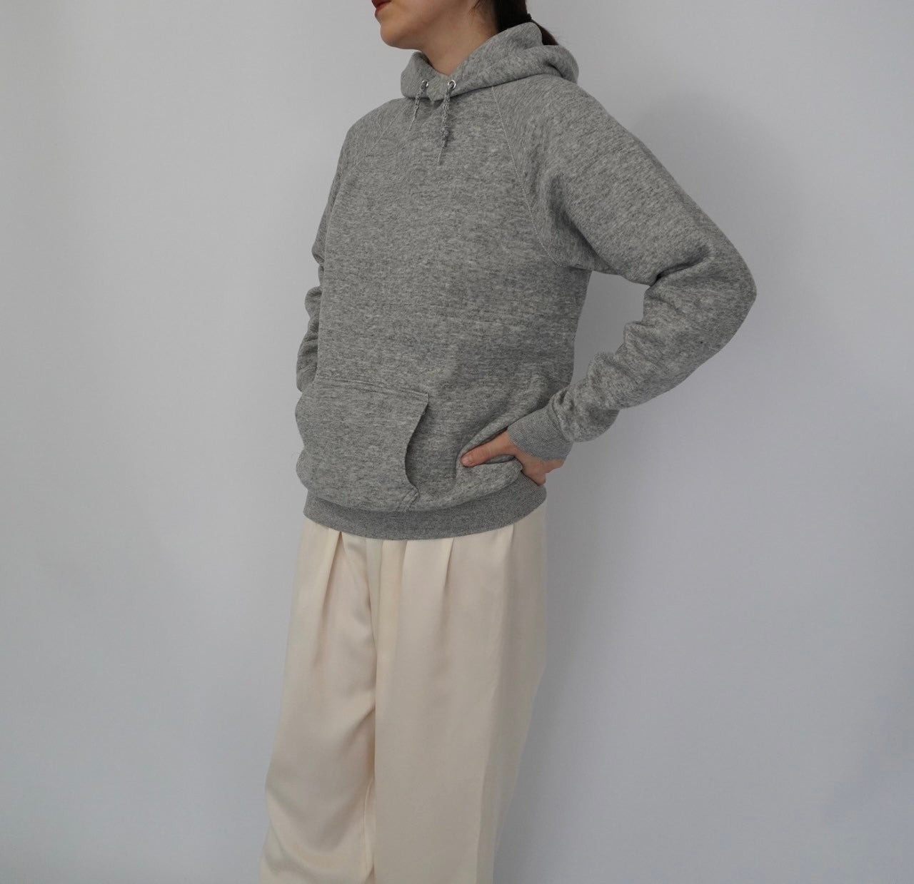 90s "TULTEX" Hooded Sweater Made in USA