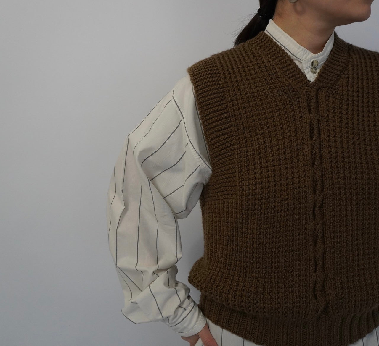 90s Design Knit Vest