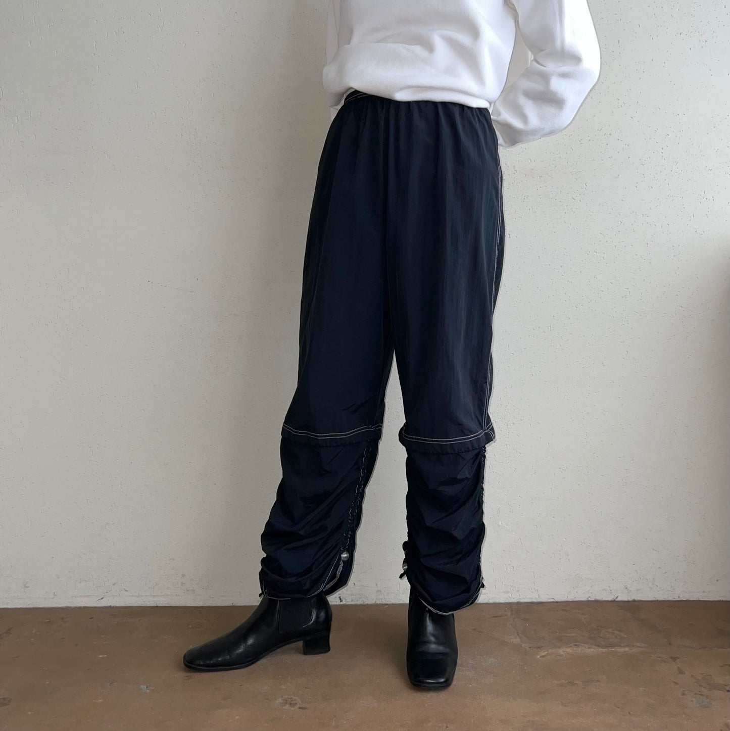 90s Design Nylon Pants