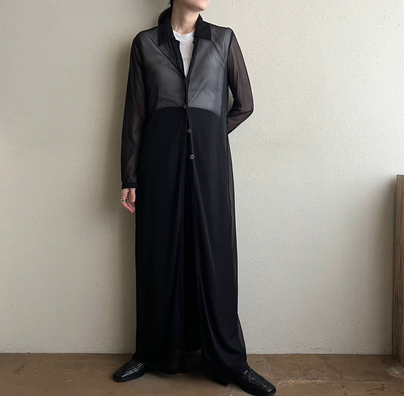 90s Sheer Long Dress