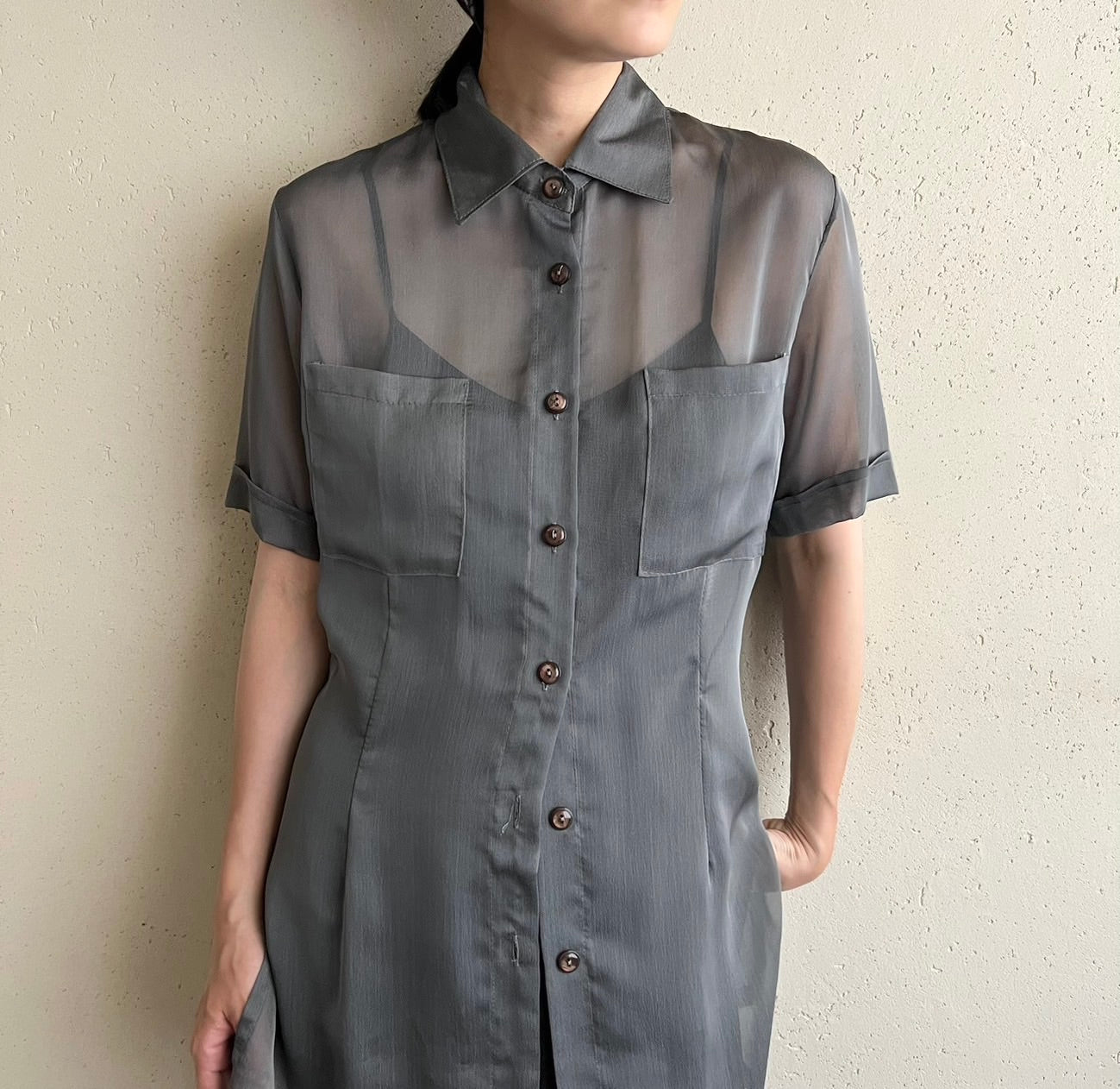 90s Sheer Shirt