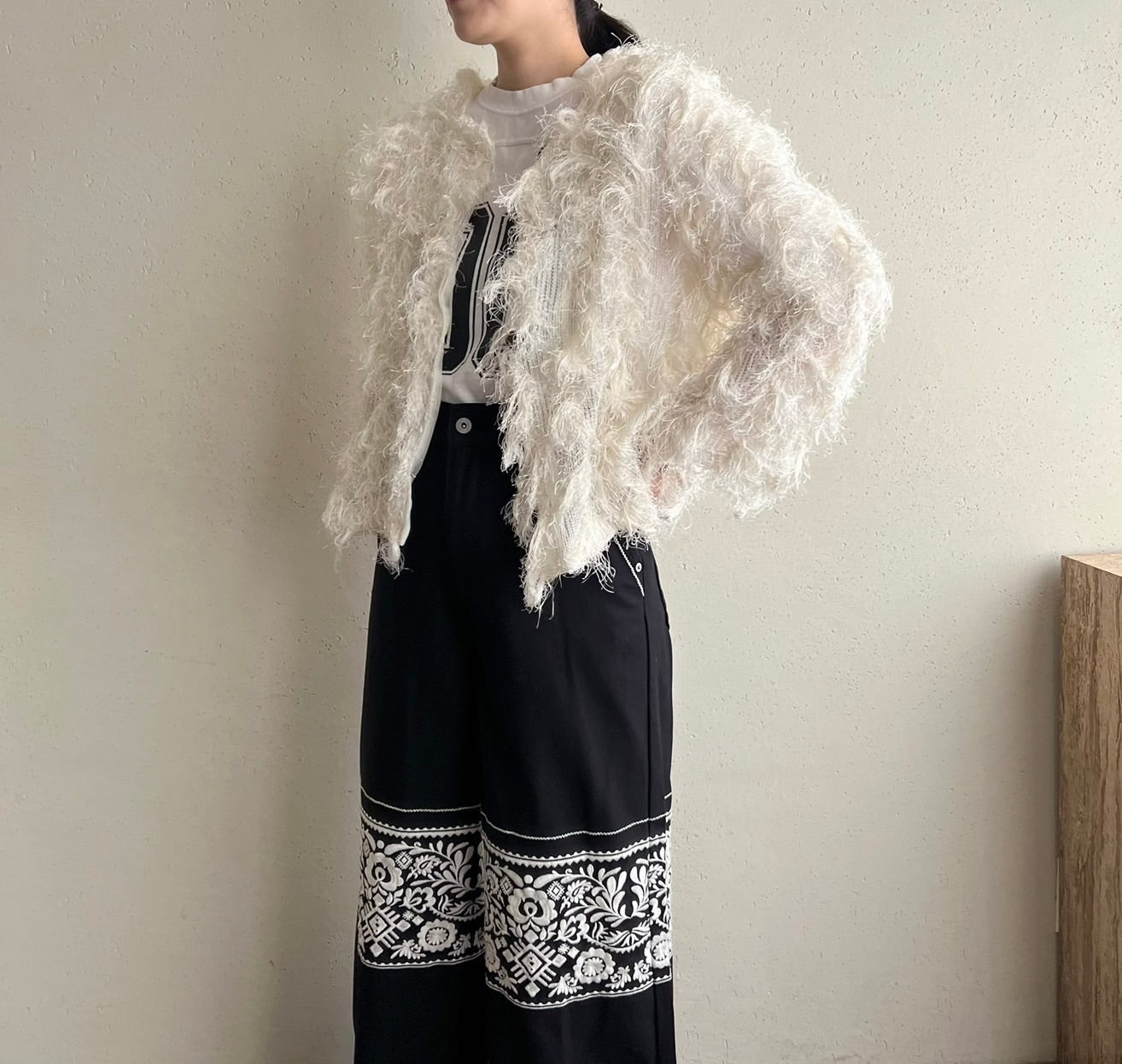 Shaggy Cardigan