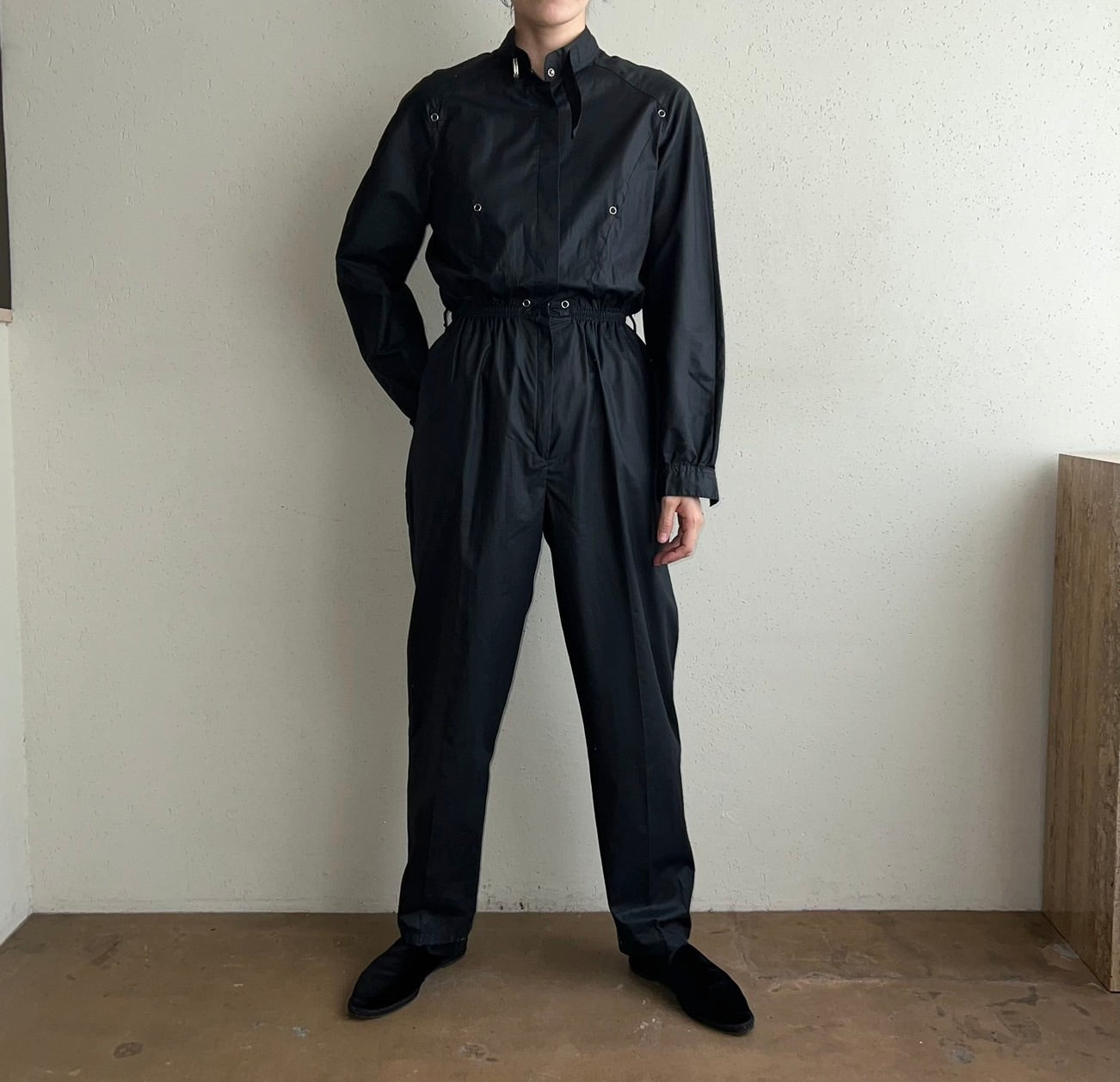 90s Black Jumpsuit Made in Australia