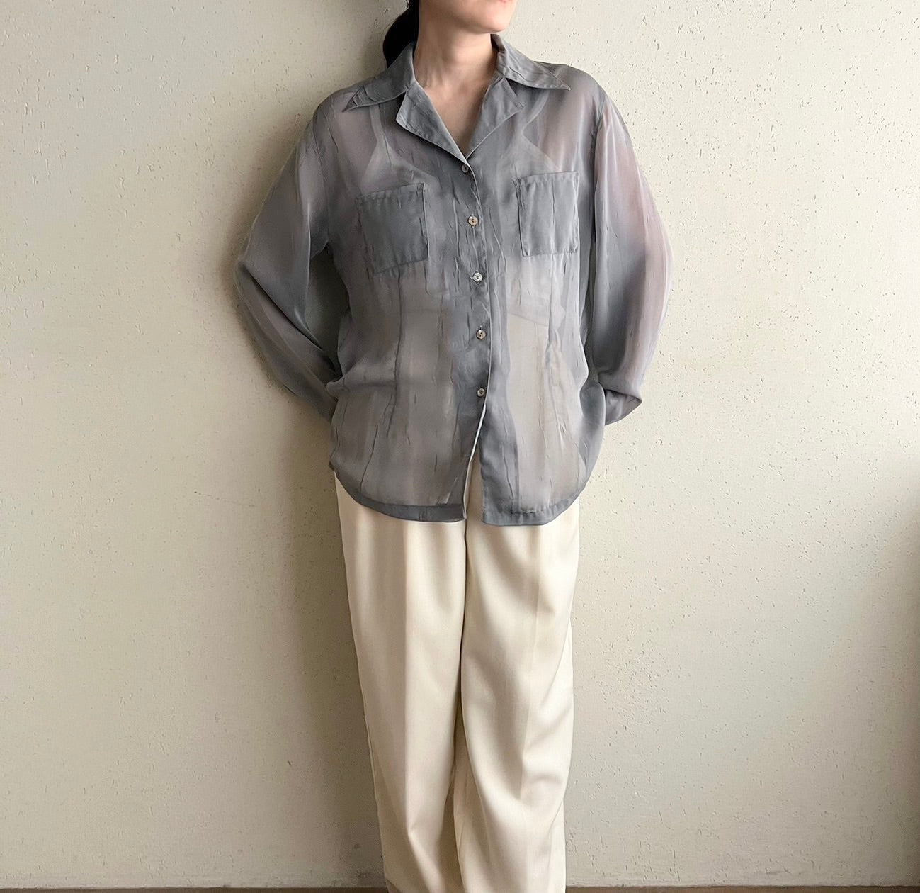 90s EURO Sheer Shirt