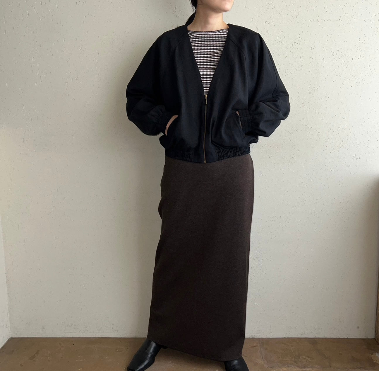 90s Zipped Light jacket Made in USA