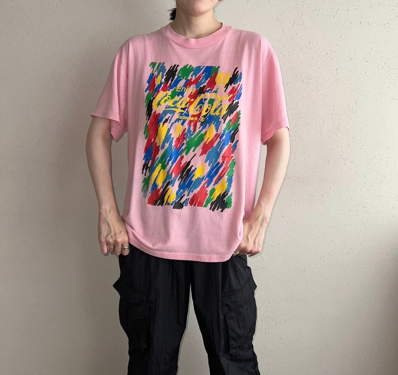 90s "Coca-Cola" Printed T-shirt Made in USA