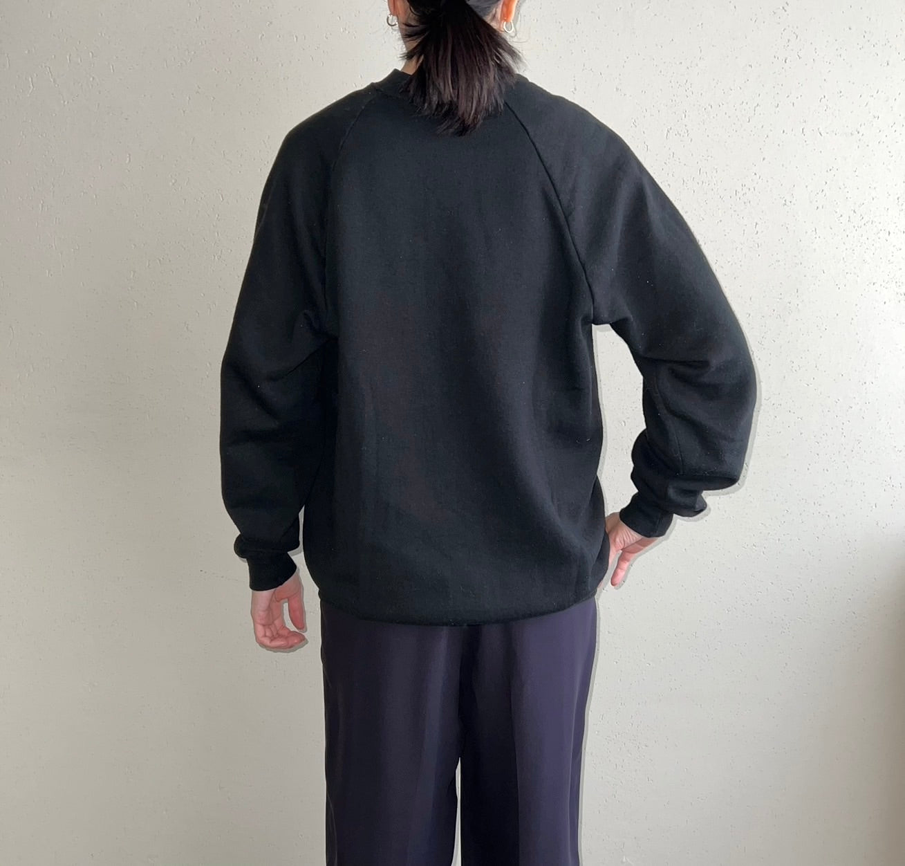 90s Printed Sweater Made in USA