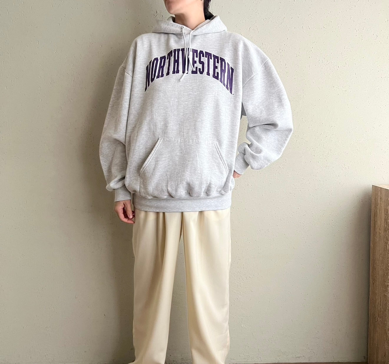 90s Hooded Sweater Made in USA