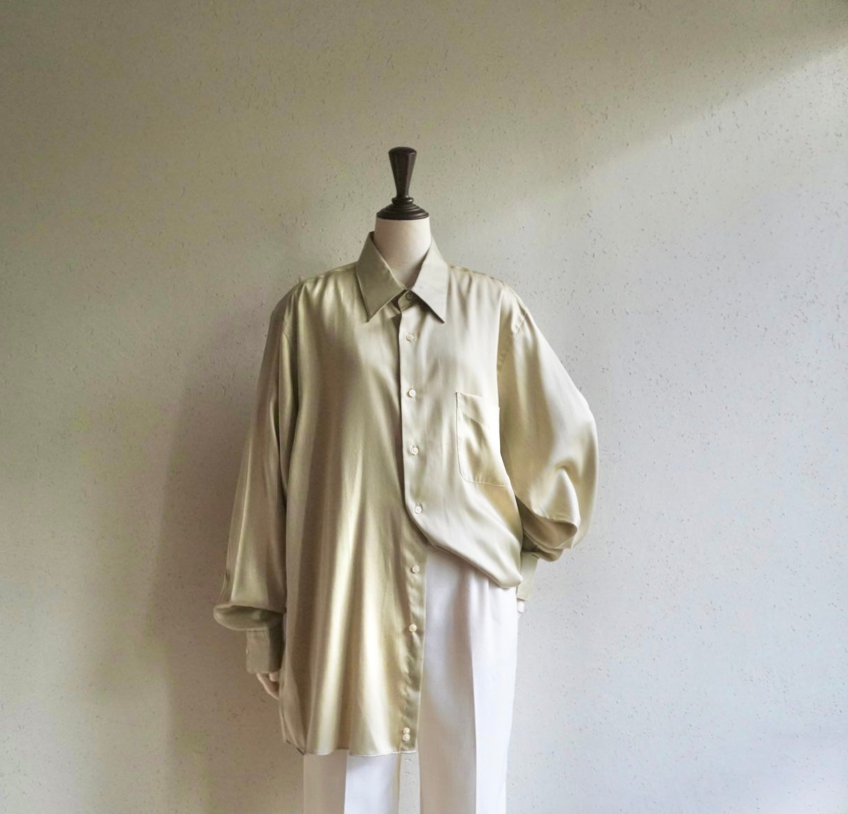 90s Beige Shirt Dead Stock