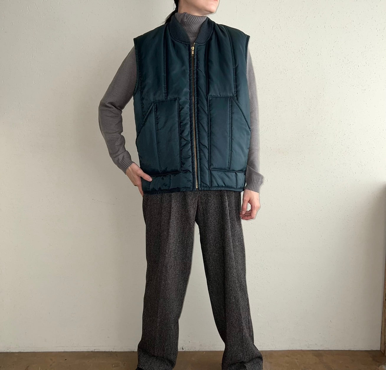 90s Quilted Vest