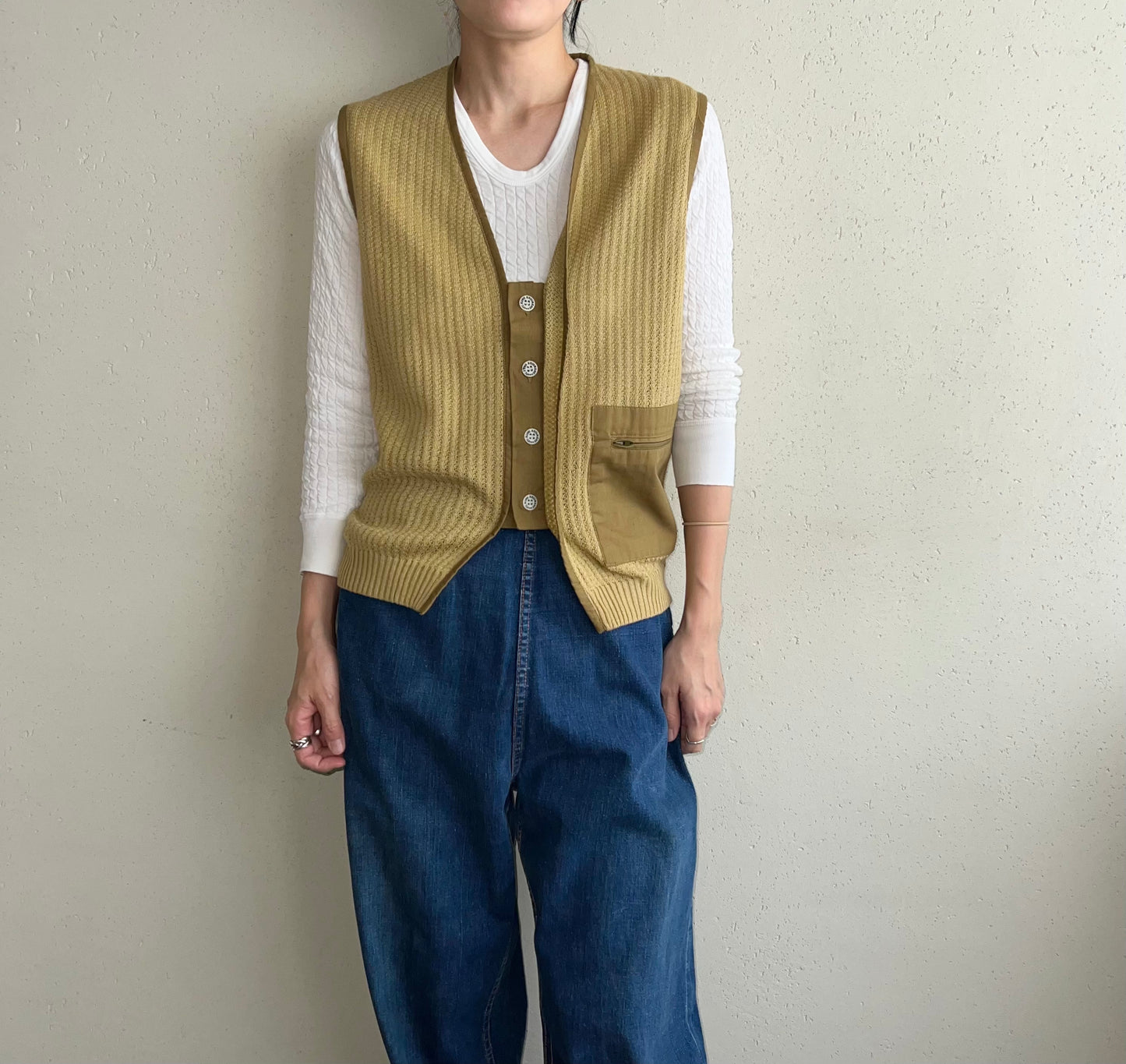 90s Knit Vest Made in Italy