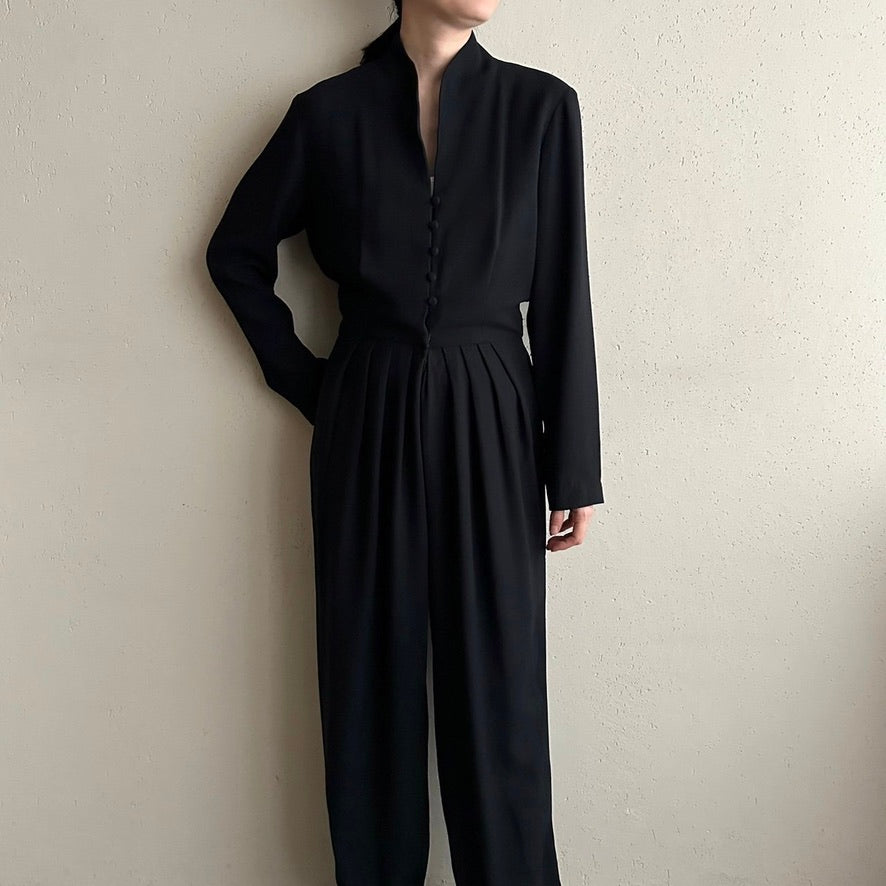 90s Black Jumpsuit