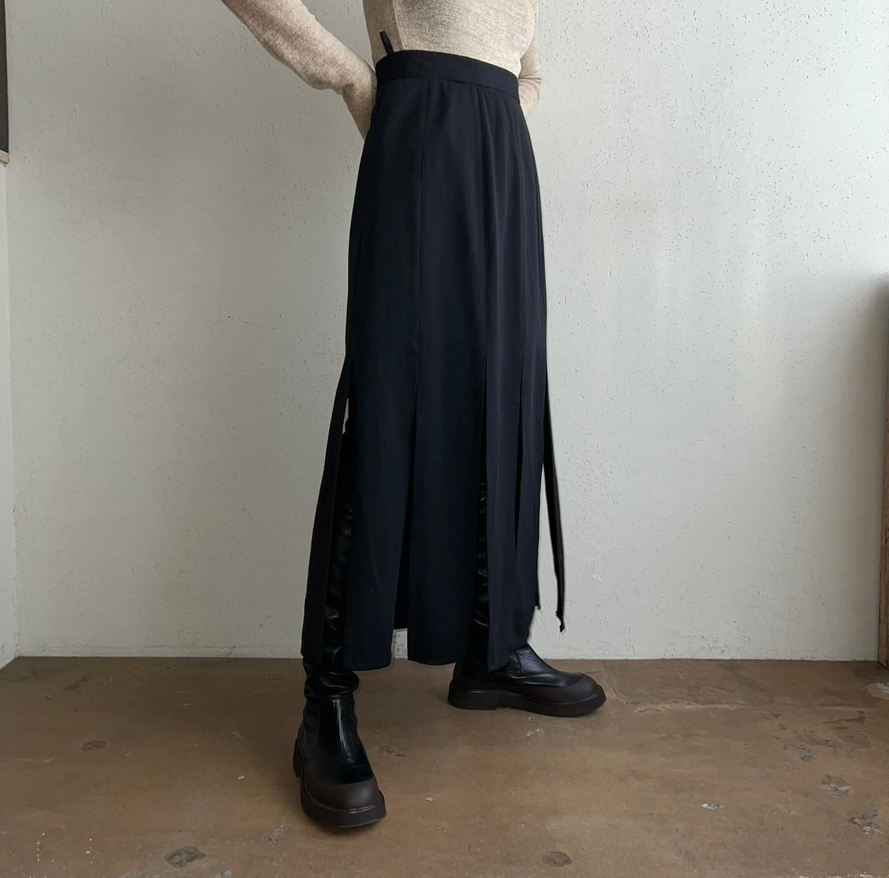 90s EURO Slit Design Skirt