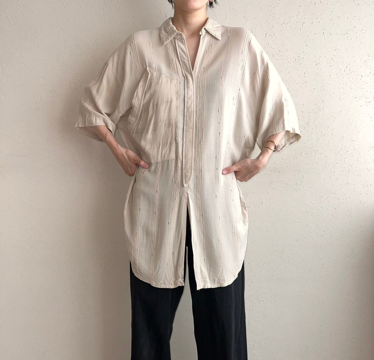 90s Pullover Shirt Made in USA
