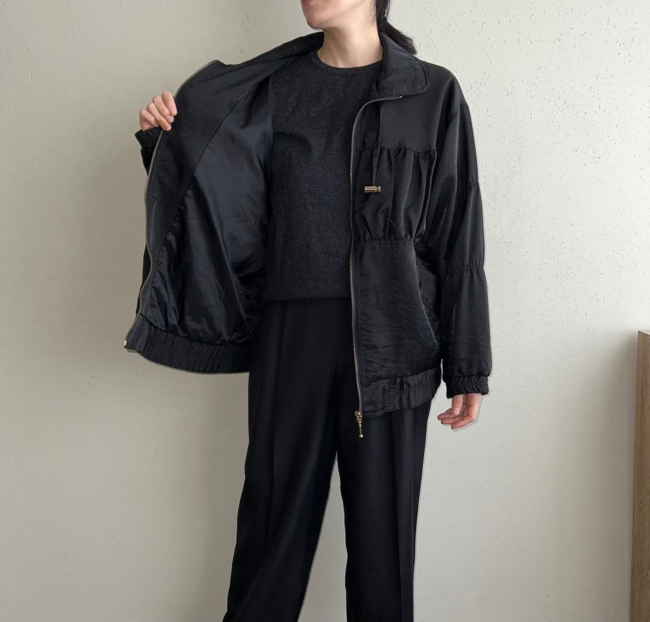 90s Black Light Jacket