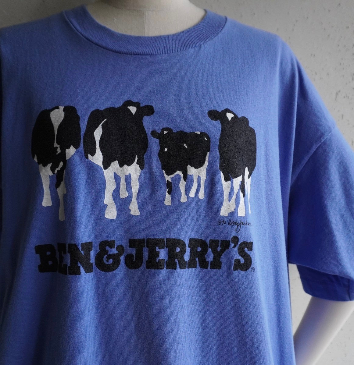 90s "Ben & Jerry’s” Printed T-shirt Made in USA