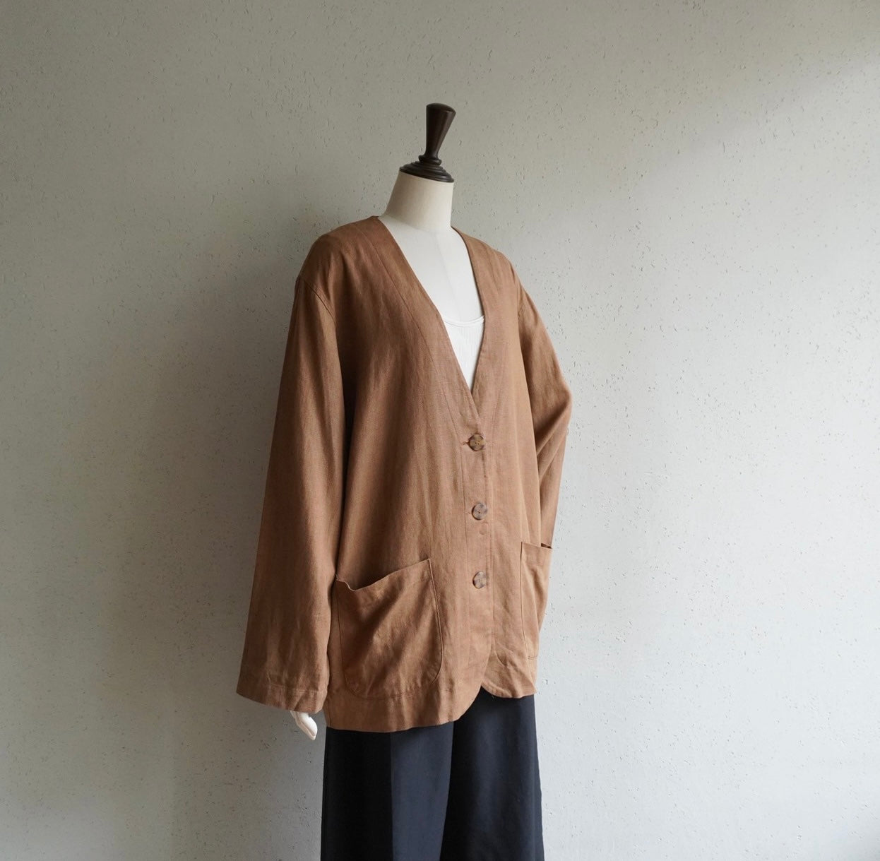 90s Linen Jacket,Blouse