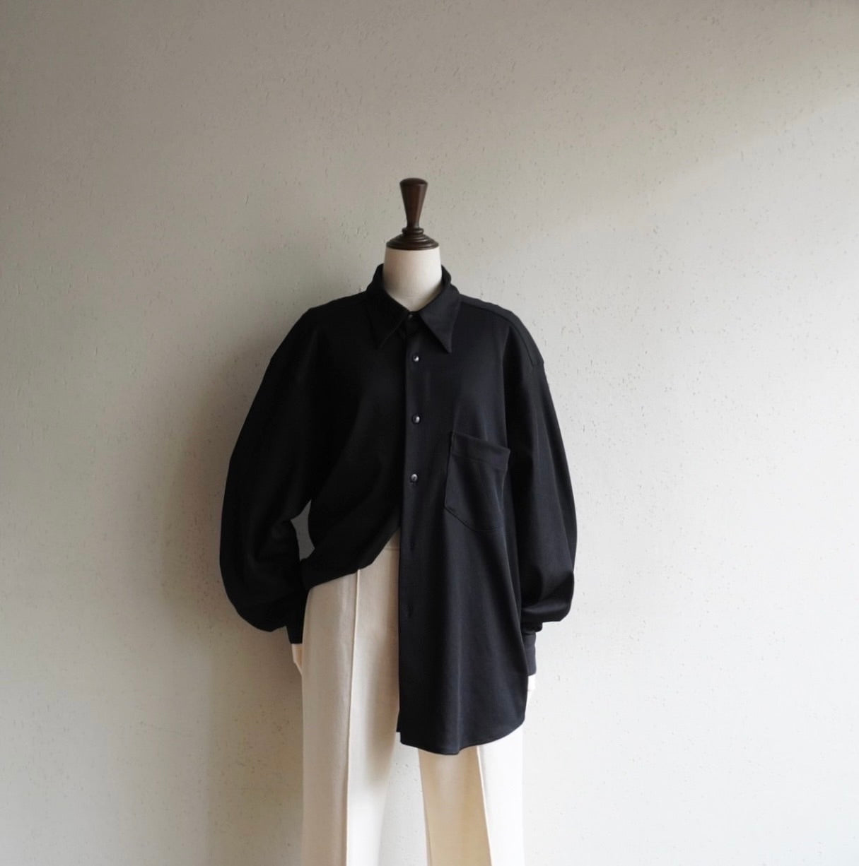 90s Black Shirt Made in Italy