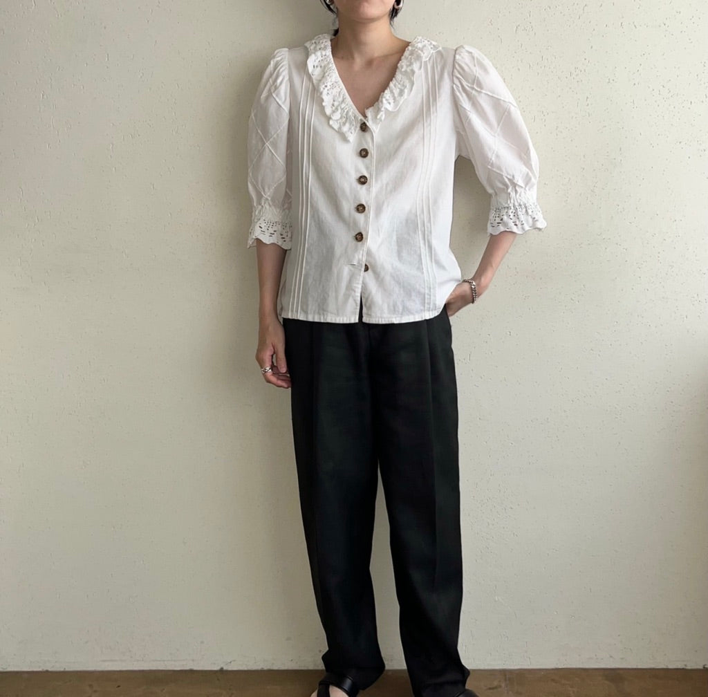 90s EURO Cotton Blouse