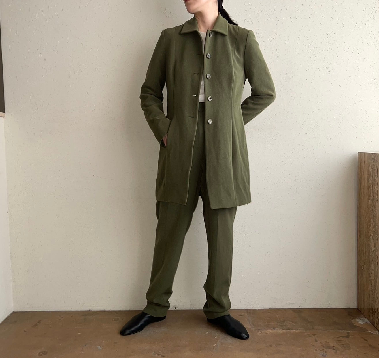 90s Green Two-Piece