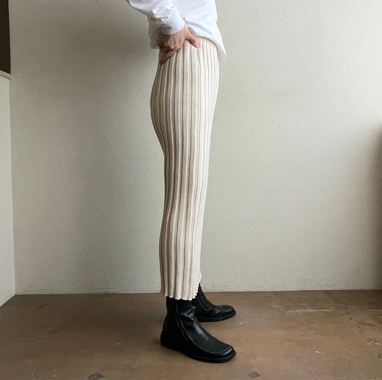 90s EURO Ribbed Skirt