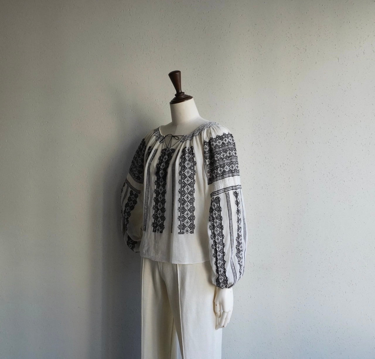40s Romanian Embroidery Tunic