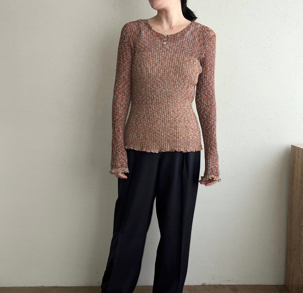 Mix Ribbed Top