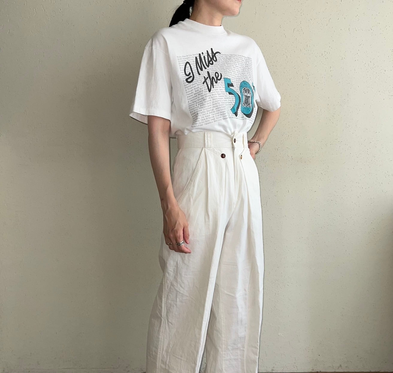 80s Printed T-shirt Made in USA