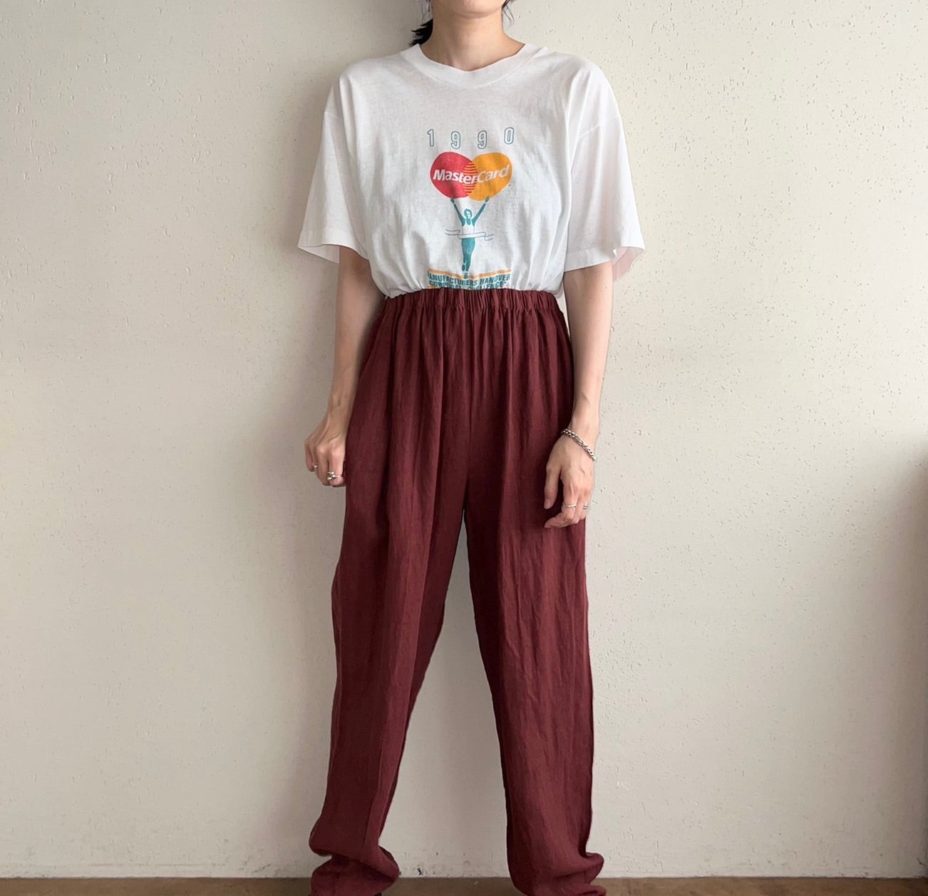 90s "Master Card" Printed T-shirt Made in USA