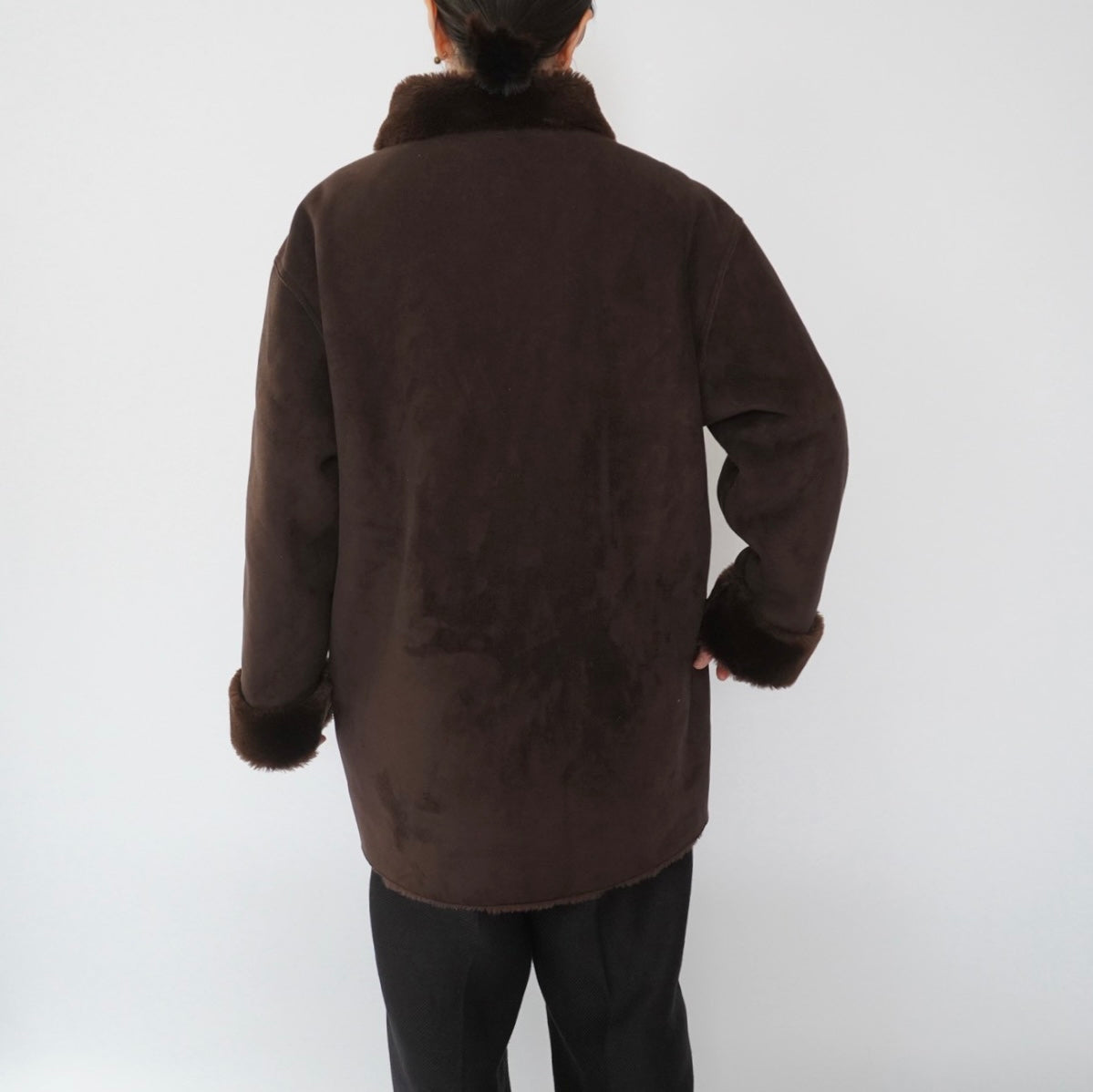 90s Faux Shearling Jacket