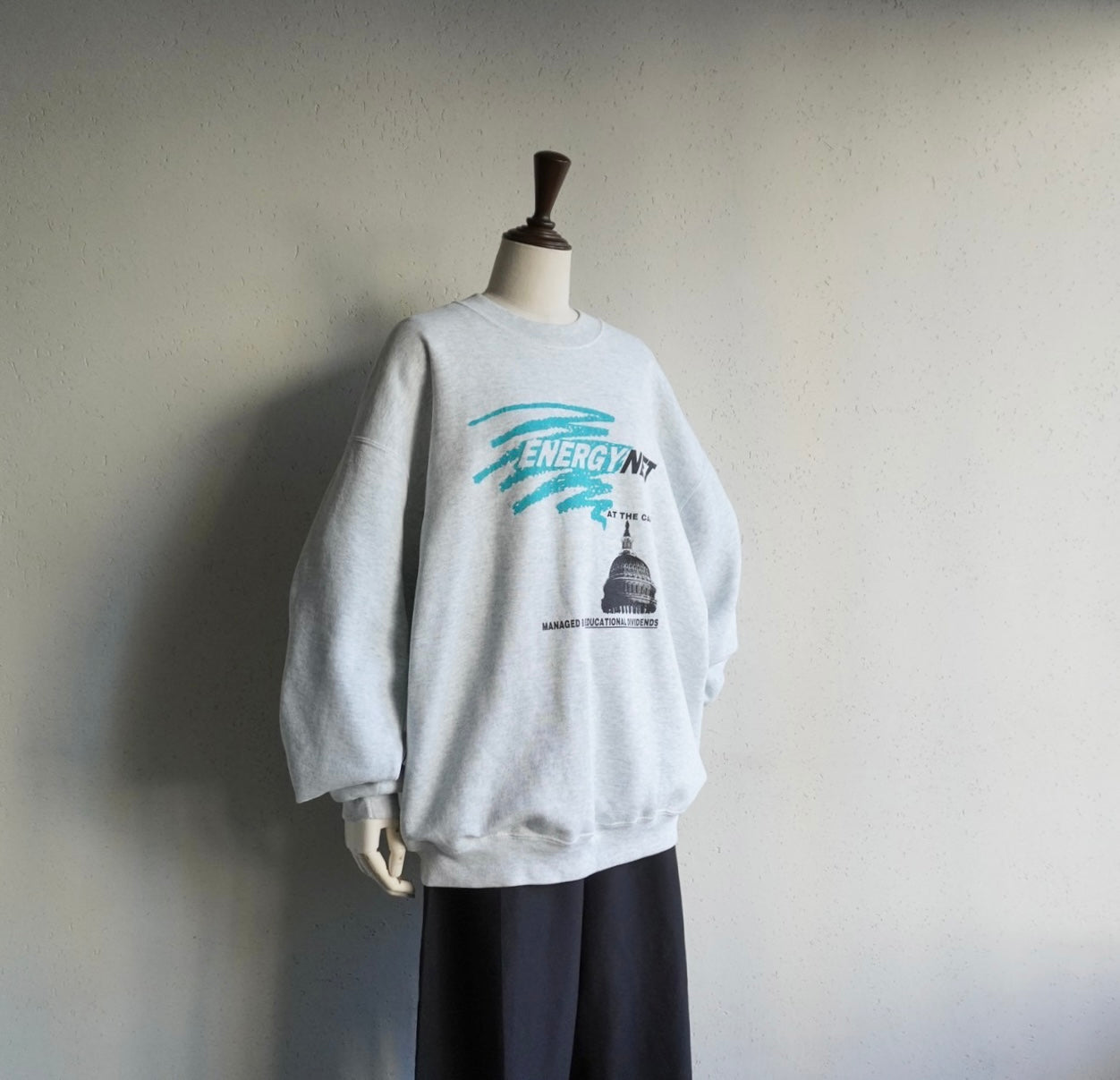 90s Printed Sweater
