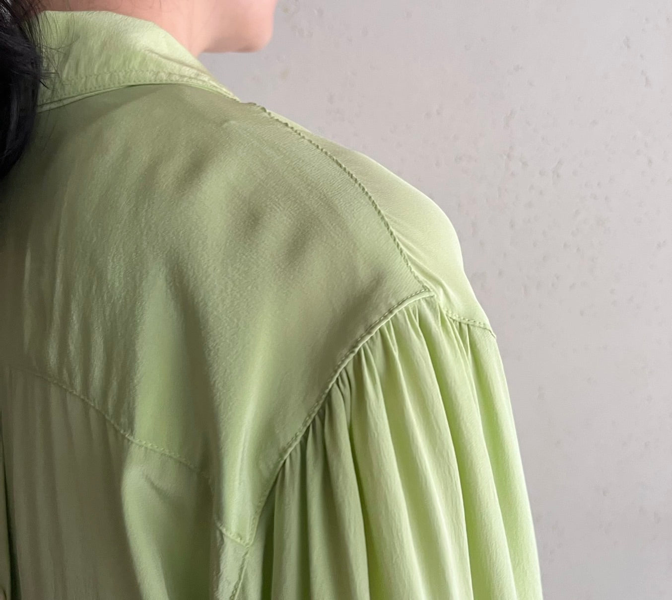 90s Design Silk Shirt