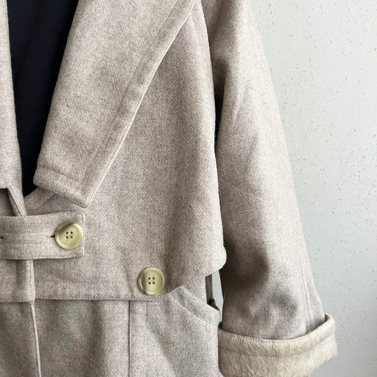 80s Wool Jacket Made in Italy