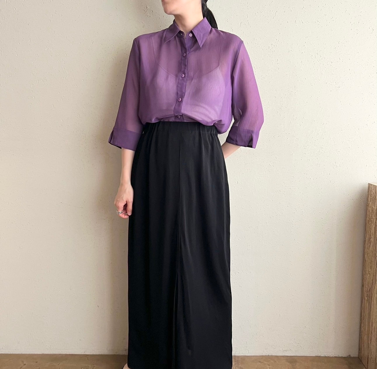 90s EURO Sheer Shirt
