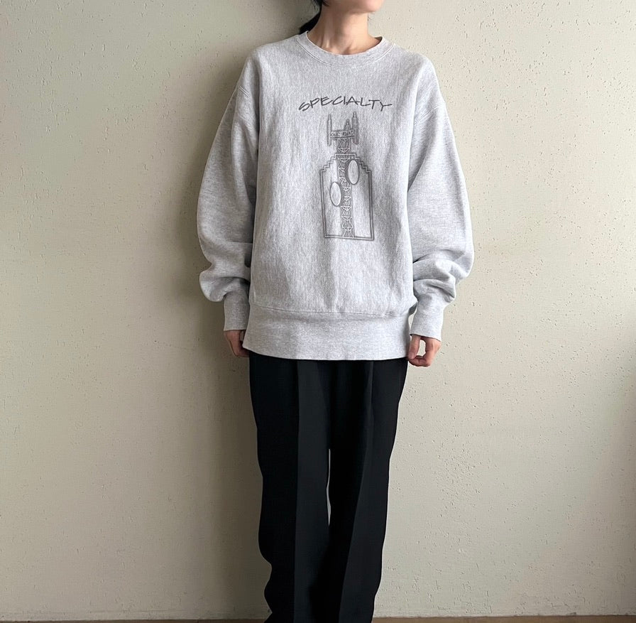 90s Printed Sweater Made in USA