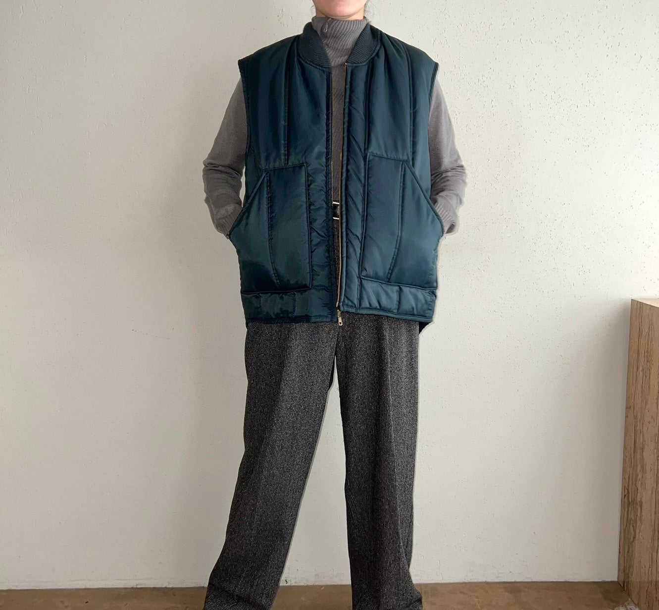 90s Quilted Vest