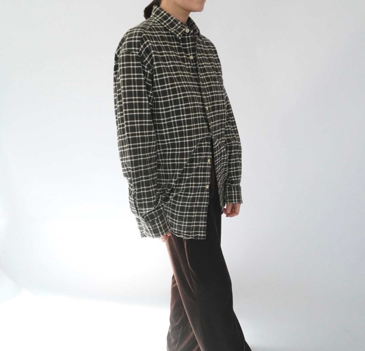90s "GAP" Plaid Shirt