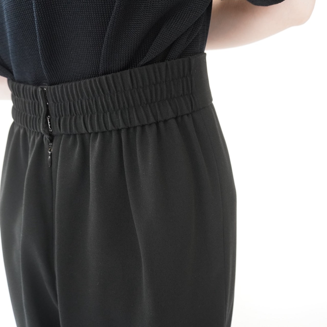 90s Black Wide Pants