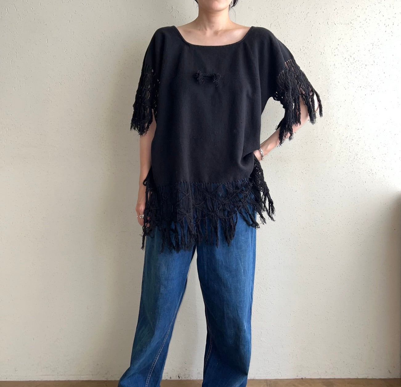 70s Fringed Tunic