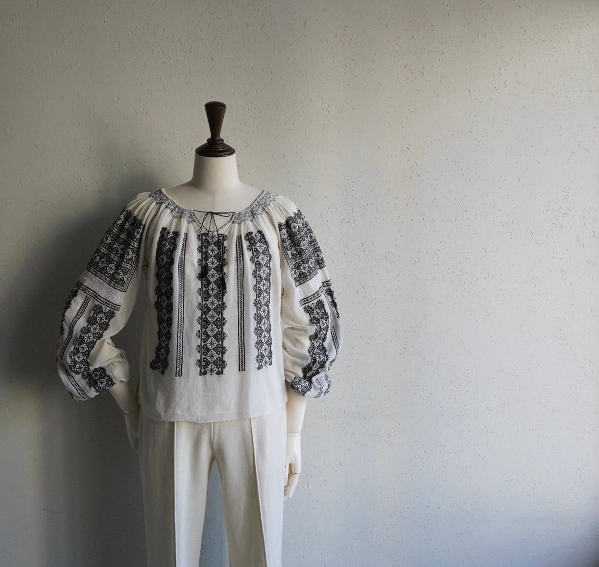 40s Romanian Embroidery Tunic