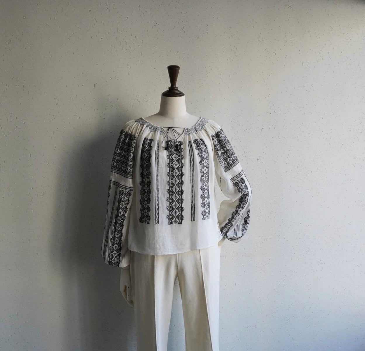 40s Romanian Embroidery Tunic