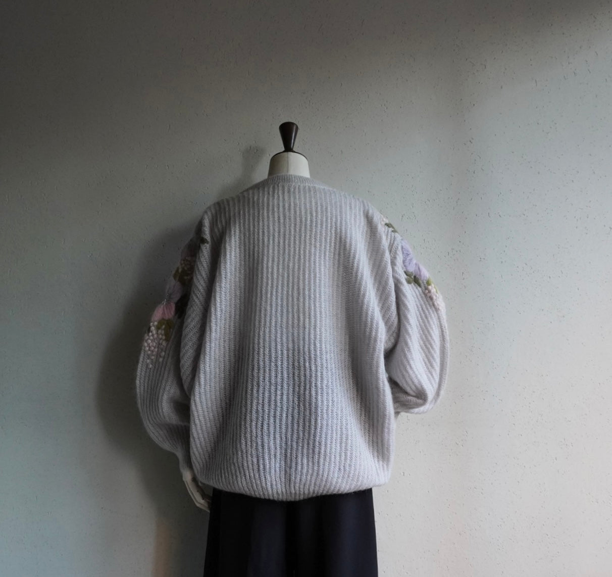 80s EURO Design Mohair Knit Cardigan