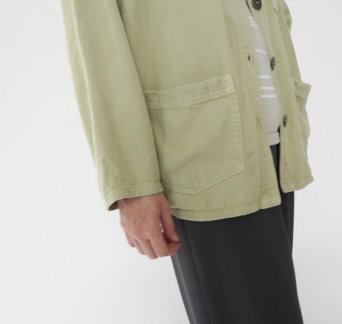 90s Light Green Jacket Made in USA