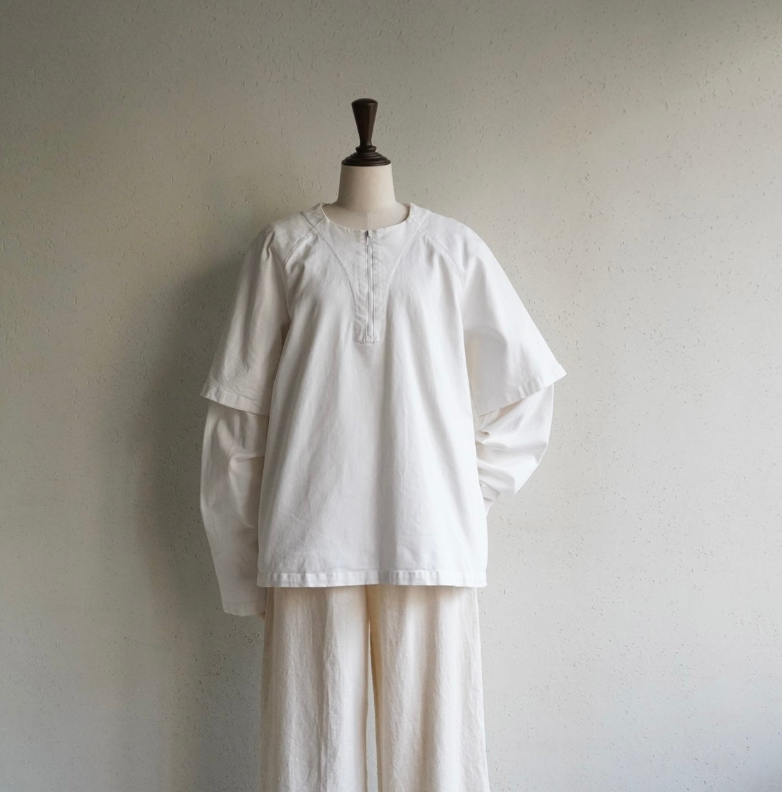 Zip Design Top Made in Italy
