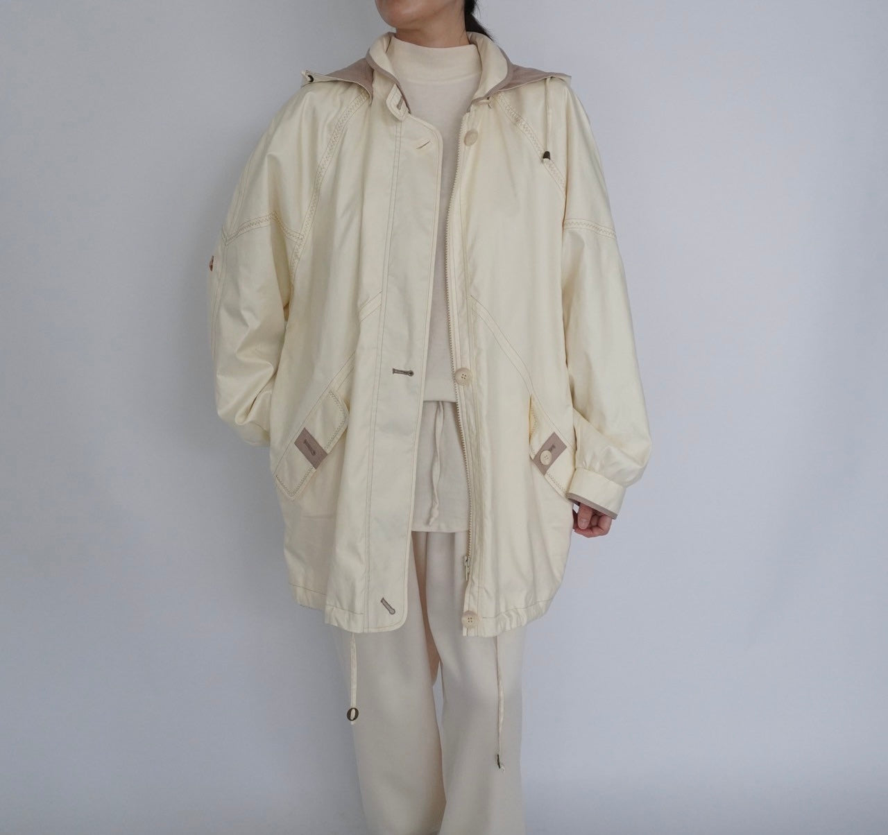90s EURO Ivory Light Jacket