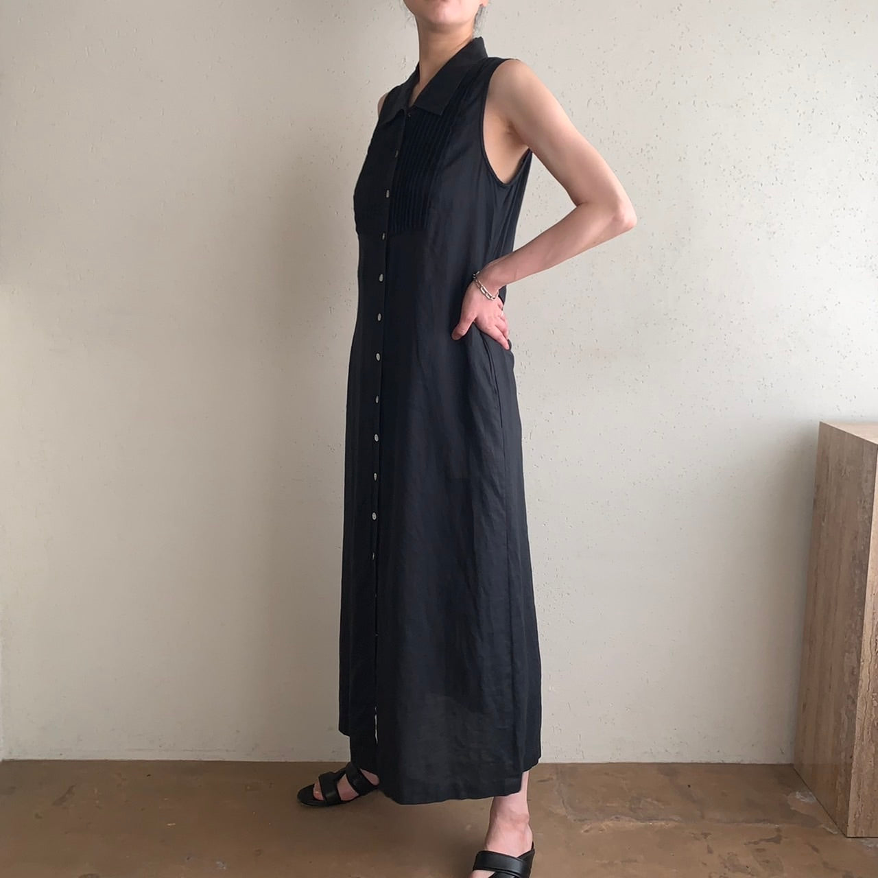 90s Linen Dress