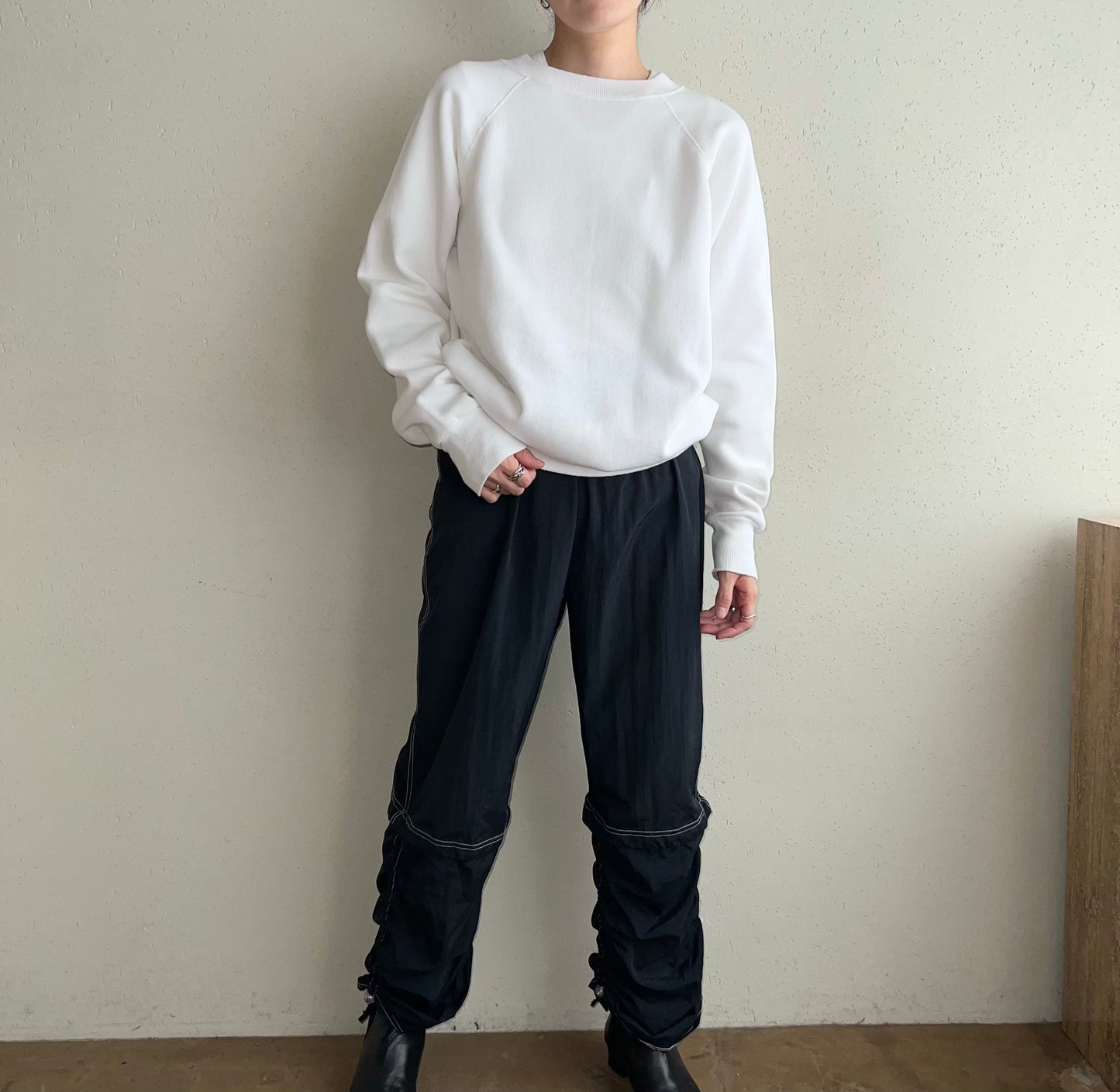 90s Design Nylon Pants