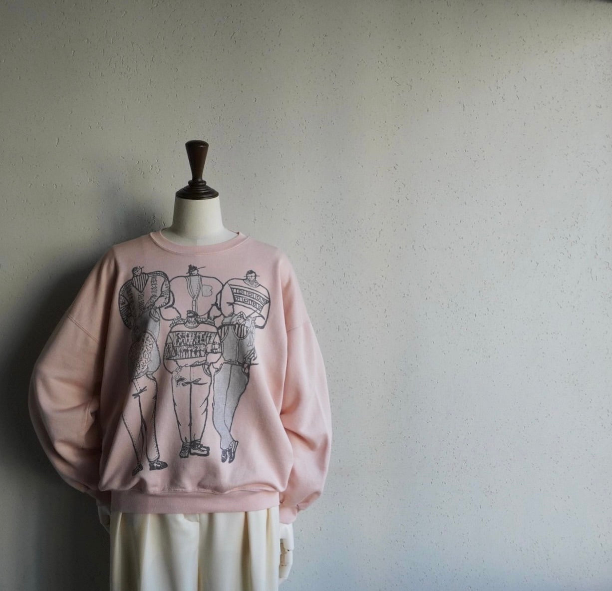90s Printed Sweater