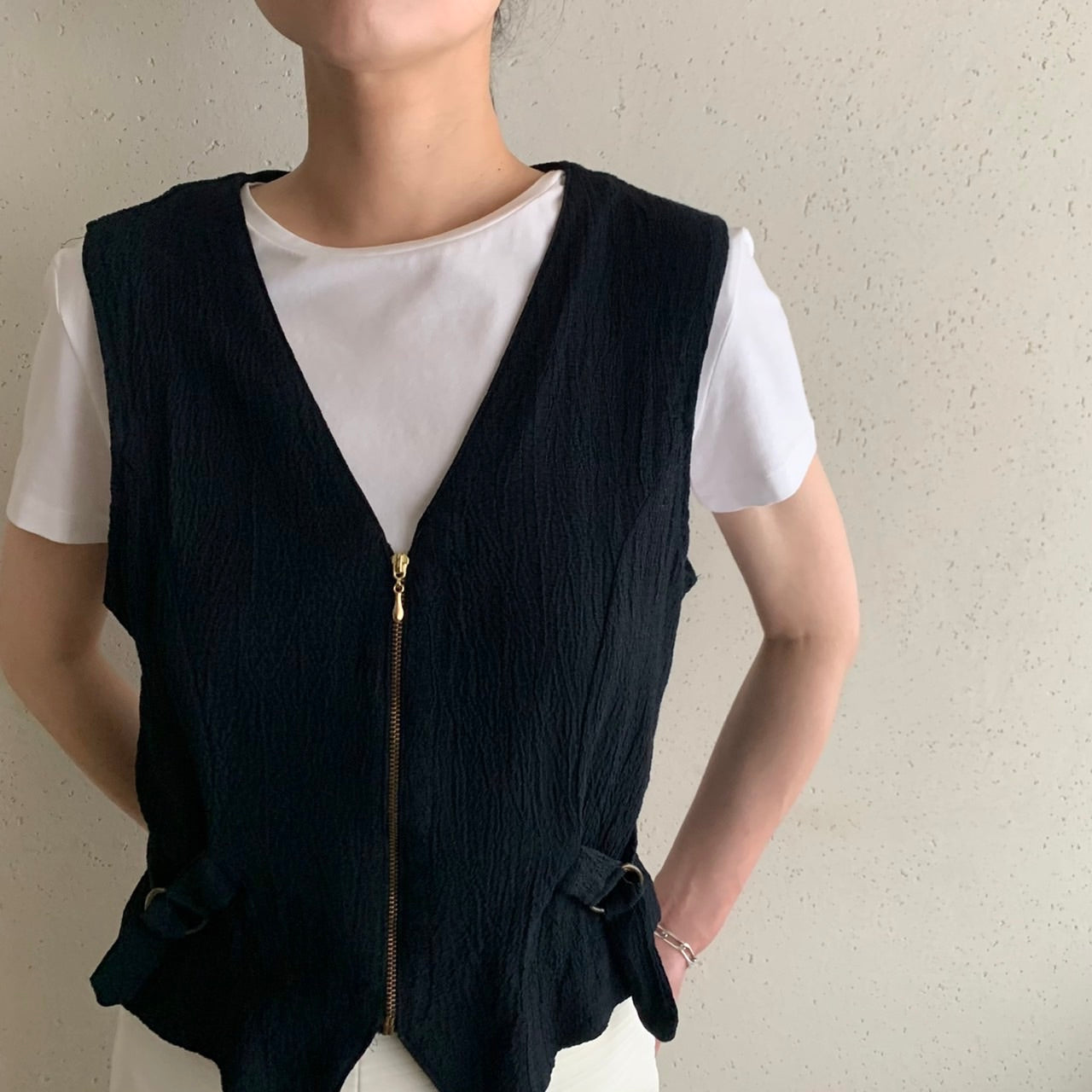 90s Zip Vest Made in USA