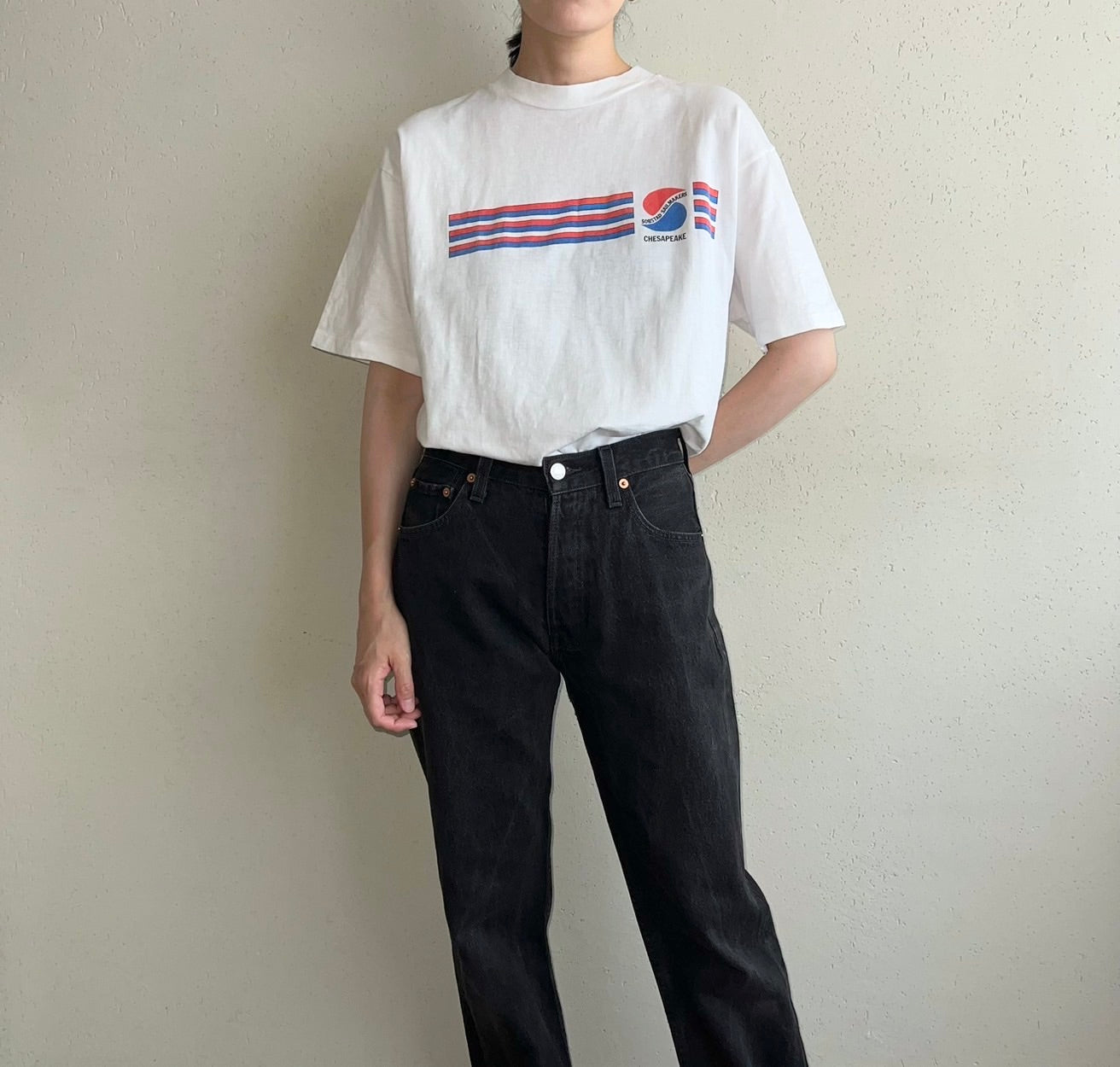 80s Printed T-shirt Made in USA